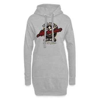 Der Beste Mechaniker der Welt seit 50 Jahren - - Hoodie-Kleid - Grau meliert - Vorne