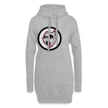 Tiger - Hoodie-Kleid - Grau meliert - Vorne
