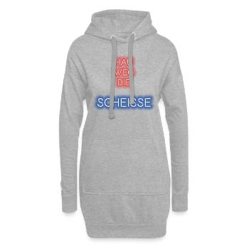 Cut, slice, hit. Repeat. Play in VR everyday. - Hoodie-Kleid - Grau meliert - Vorne