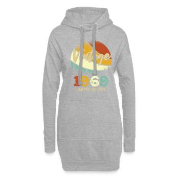 Vintage 1969 Limited - Hoodie-Kleid - Grau meliert - Vorne