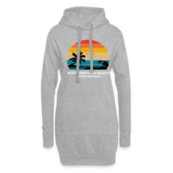 BOURNEMOUTH BEACH UNITED KINGDOM - Hoodie-Kleid - Grau meliert - Vorne