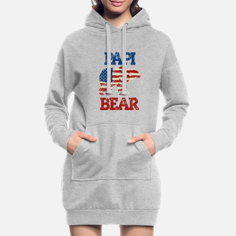 Rainbow PAPI Shirt, Retro PAPI, PAPI Sunset, PAPI Sweat-shirt à capuche long Femme