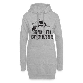 Chirurgien, docteur, chirurgie, hôpital, opération - Sweat-shirt à capuche long Femme - gris chiné - Devant