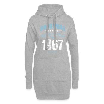 1967 original since - Hoodie-Kleid - Grau meliert - Vorne