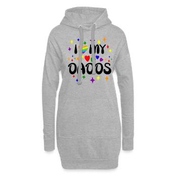 I Love My Dadds Onesie Matching - Hoodie-Kleid - Grau meliert - Vorne