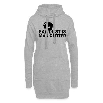 Crafter, Engineer Apprentice Woodworker Carpenter - Hoodie-Kleid - Grau meliert - Vorne