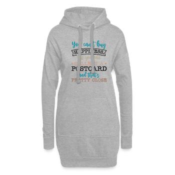 Deltiology-karte Colleting Deltiologist-postkarte - Hoodie-Kleid - Grau meliert - Vorne