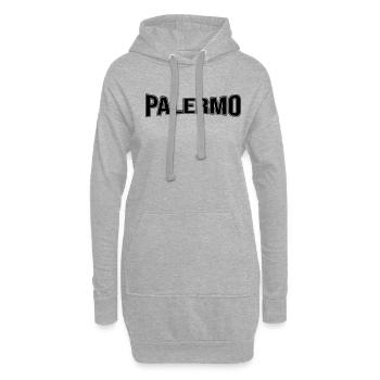 Palermo - Hoodie-Kleid - Grau meliert - Vorne
