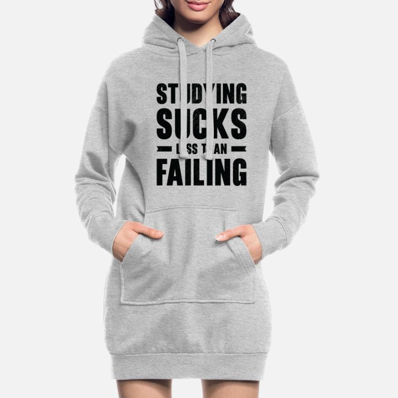 Studying Student Learning Education Lessons Study Hoodie Dress
