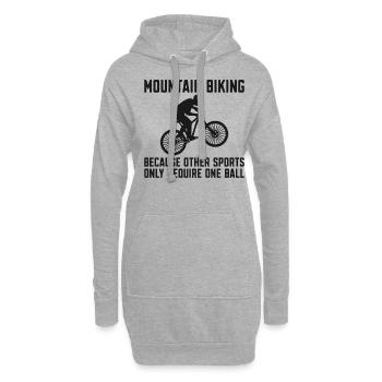 Enduro VTT VTT - Sweat-shirt à capuche long Femme - gris chiné - Devant