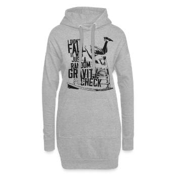 Parkour Free Running Traceur I - Hoodie-Kleid - Grau meliert - Vorne