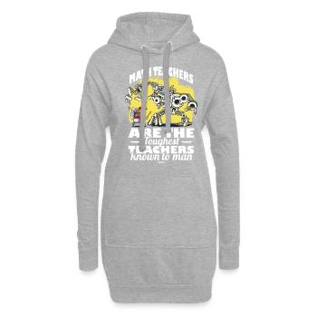 Mathematics - Hoodie Dress - heather grey - Front