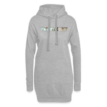 BMX - Hoodie-Kleid - Grau meliert - Vorne