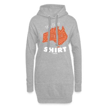 This Is My Australia Shirt - Hoodie-Kleid - Grau meliert - Vorne