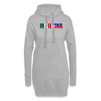 Mexipino Mexican Filipino Mexipino - Hoodie-Kleid - Grau meliert - Vorne