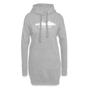 Maracaibo, venezolanos venezuela - Hoodie-Kleid - Grau meliert - Vorne