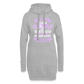 Coiffeur Barbier Coiffeur Birthday Stylist - Sweat-shirt à capuche long Femme - gris chiné - Devant