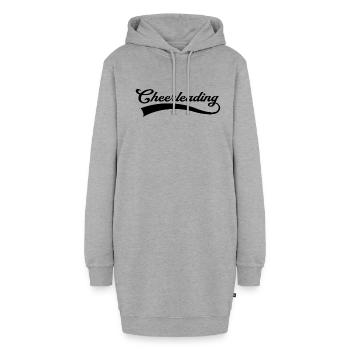 Cheerleading Schriftzug - Hoodie-Kleid - Grau meliert - Vorne