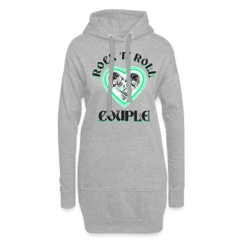 Auto Tuner Girl, Mécanicien automobile de course, Femme - Sweat-shirt à capuche long Femme - gris chiné - Devant