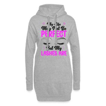 Esthetician Skincare Beautician - Hoodie-Kleid - Grau meliert - Vorne