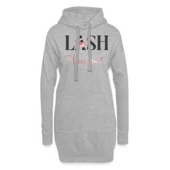 Esthetician Skincare Beautician - Hoodie-Kleid - Grau meliert - Vorne