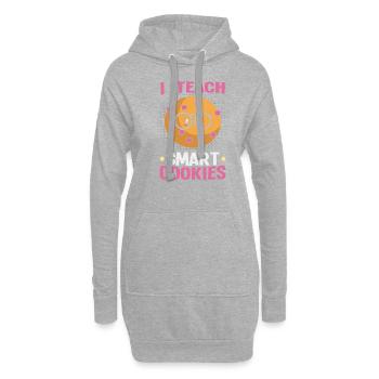 Meilleure idée de cadeau de pension pour les enseignants Étudiant - Sweat-shirt à capuche long Femme - gris chiné - Devant
