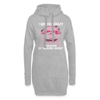 Infirmière Anniversaire Design Soignant Médecin - Sweat-shirt à capuche long Femme - gris chiné - Devant