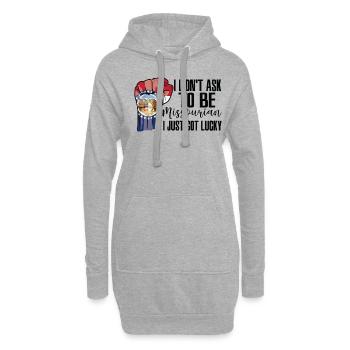 Missourian Amerikaner US-Patriot USA Gewachsen - Hoodie-Kleid - Grau meliert - Vorne