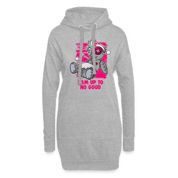 Magische Dunkle Kunst Okkulte Hexen Designs - Hoodie-Kleid - Grau meliert - Vorne
