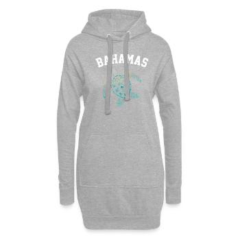 bahamas bahamian - Hoodie-Kleid - Grau meliert - Vorne