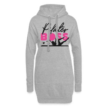 Pilates Instructor Teacher Pilates - Hoodie-Kleid - Grau meliert - Vorne