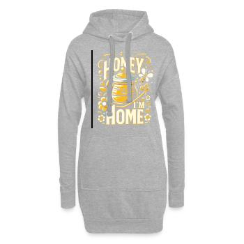 Amoureux des abeilles Apiculteurs Amis de la nature Apiculteurs - Sweat-shirt à capuche long Femme - gris chiné - Devant
