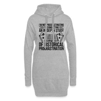 Geschichtslehrer Lustige Geschichtslehrer Sprüche - Hoodie-Kleid - Grau meliert - Vorne