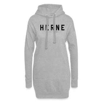 Herne Meine Stadt - Hoodie-Kleid - Grau meliert - Vorne