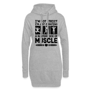 Professeur d’éducation physique Professeurs d’éducation physique École Spor - Sweat-shirt à capuche long Femme - gris chiné - Devant