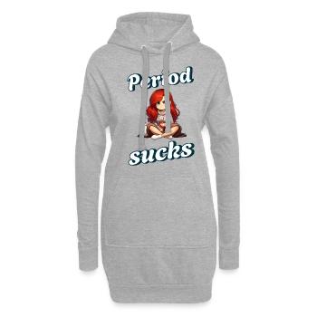 Les règles sont honnêtes et directes - Sweat-shirt à capuche long Femme - gris chiné - Devant