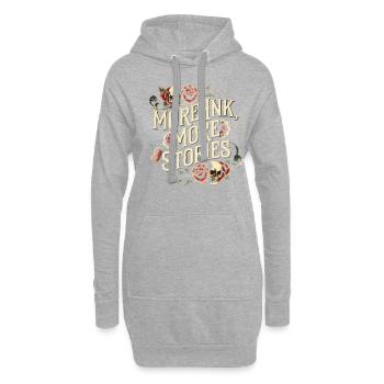 Tattoo Studio Tattoo Artist Tattoo Ideen - Hoodie-Kleid - Grau meliert - Vorne