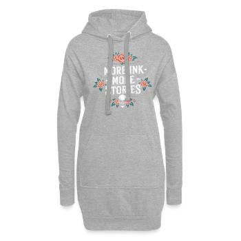 Tattoo Studio Tattoo Artist Tattoo Ideen - Hoodie-Kleid - Grau meliert - Vorne