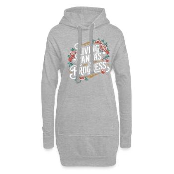 Tattoo Studio Tattoo Artist Tattoo Ideen - Hoodie-Kleid - Grau meliert - Vorne