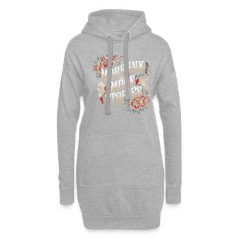 Tattoo Studio Tattoo Artist Tattoo Ideen - Hoodie-Kleid - Grau meliert - Vorne