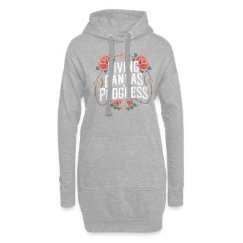 Tattoo Studio Tattoo Artist Tattoo Ideen - Hoodie-Kleid - Grau meliert - Vorne