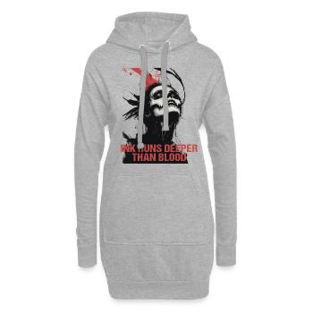 Tattoo Studio Tattoo Artist Tattoo Ideen - Hoodie-Kleid - Grau meliert - Vorne