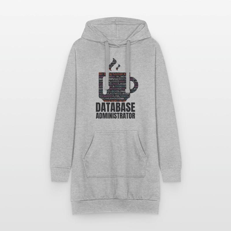 Datenbankdaten SQL Programmer Administration Hoodie-Kleid