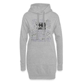 Square Root of 4489 Math Nerd 67th Birthday - Hoodie Dress - heather grey - Front