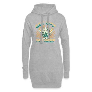 Octopus Octopus Sea Tentacle Octopus Octopus Octopus - Hoodie Dress - heather grey - Front
