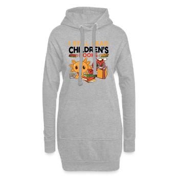 Enseignante au primaire Éducatrice de maternelle - Sweat-shirt à capuche long Femme - gris chiné - Devant