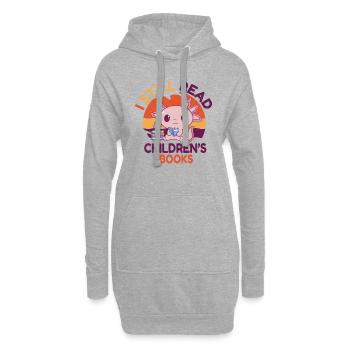 Enseignante au primaire Éducatrice de maternelle - Sweat-shirt à capuche long Femme - gris chiné - Devant