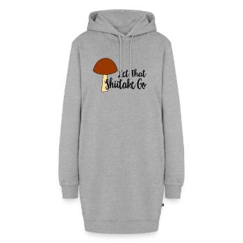 Cueilleur de champignons Chasseurs de champignons Amateurs de champignons Champignons Ferme de champignons - Sweat-shirt à capuche long Femme - gris chiné - Devant