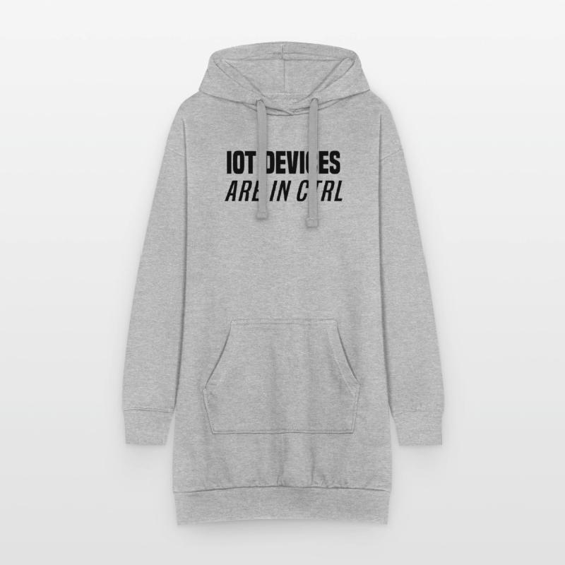 Internet Des Objets IOT Programmeur Admin IT Sweat-shirt à capuche long Femme