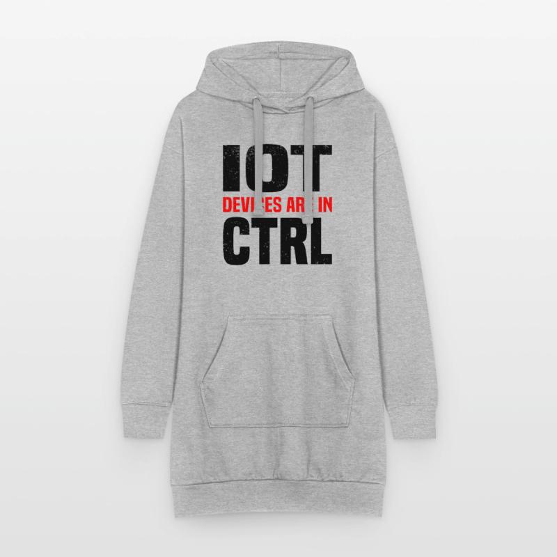 Internet Des Objets IOT Programmeur Admin IT Sweat-shirt à capuche long Femme